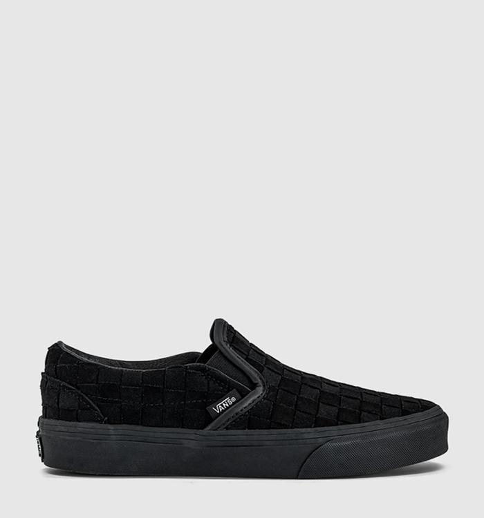 Vans Vans Classic Slip On Trainers Black Black