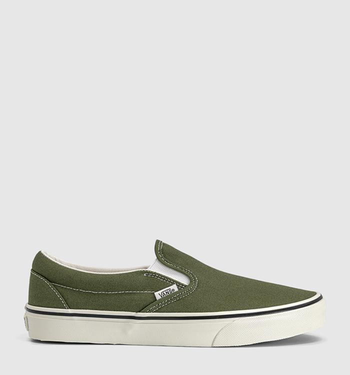 Vans Vans Classic Slip On Trainers Green Balsam