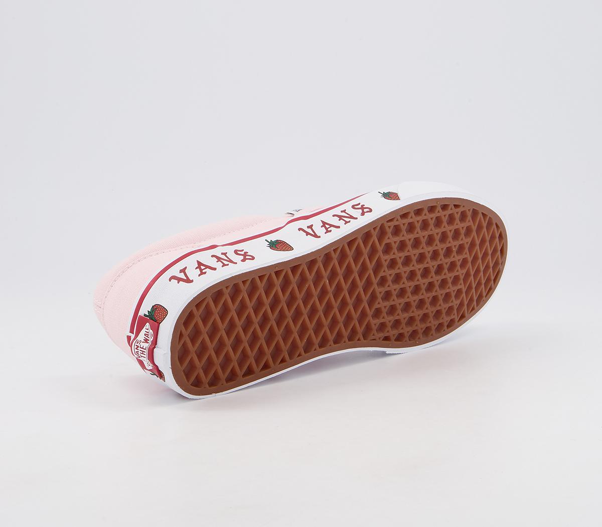 Vans Vans Classic Slip On Trainers Vans Vans Classic Slip On Trainers Blushing Pink Strawberry