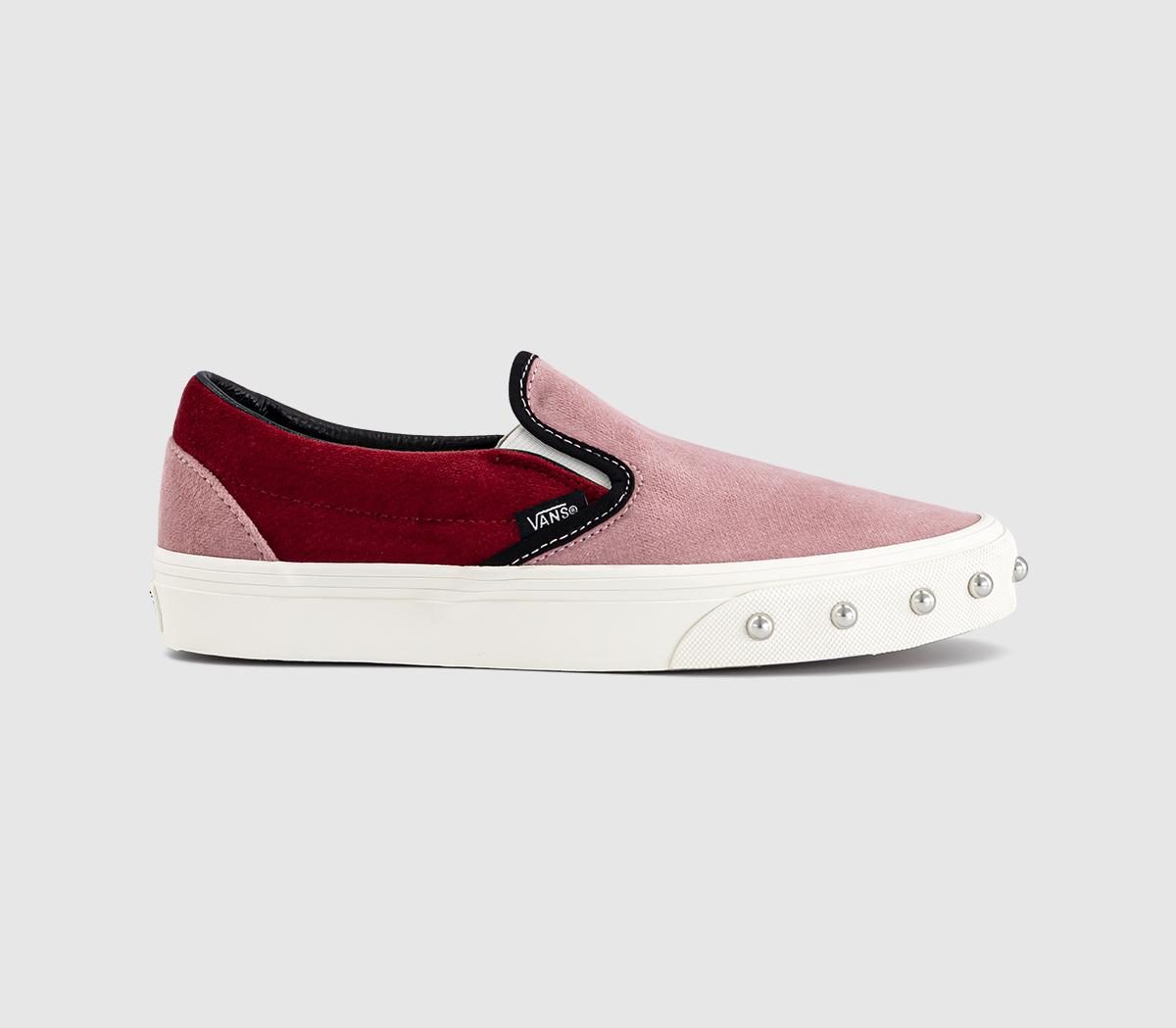 VansVans Classic Slip On TrainersPale Petal Pink
