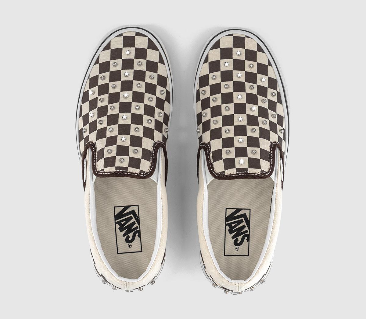 VansVans Classic Slip On TrainersRhinestone Demitasse