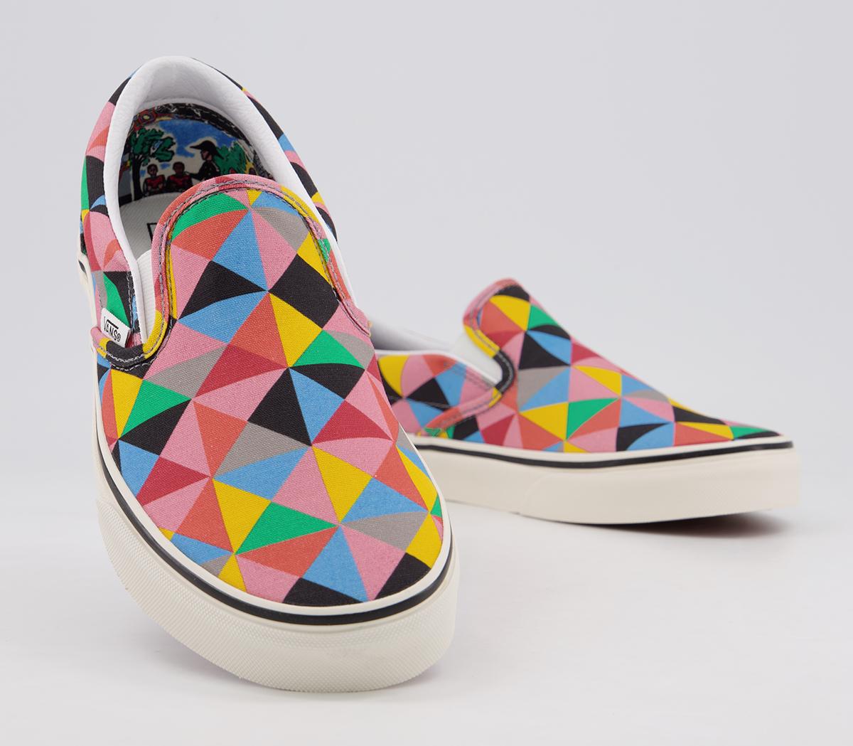 Vans Vans Classic Slip On Trainers Moma Faith Ringgold Unisex Sports