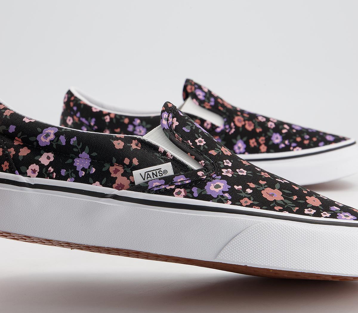 Vans Classic Slip On Trainers Vans Classic Slip On Trainers Floral Ditsy True White