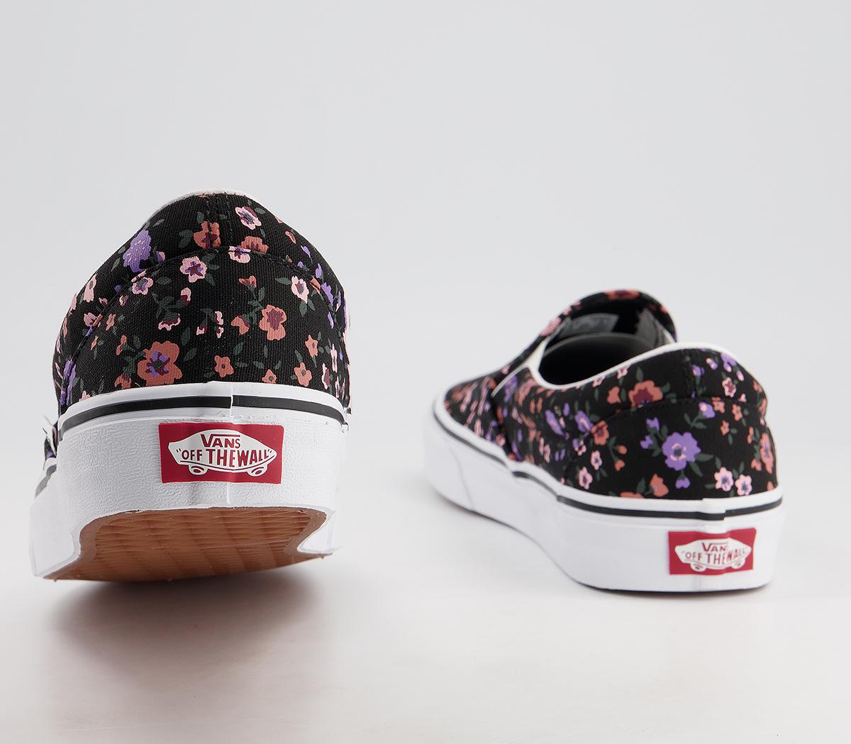 Vans Classic Slip On Trainers Vans Classic Slip On Trainers Floral Ditsy True White