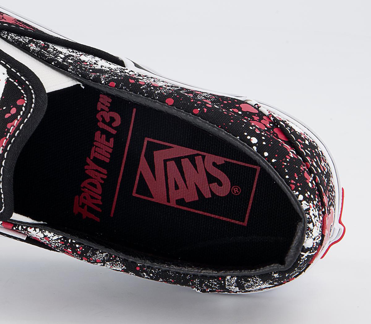 Vans Classic Slip On Trainers Vans Classic Slip On Trainers Friday 13th