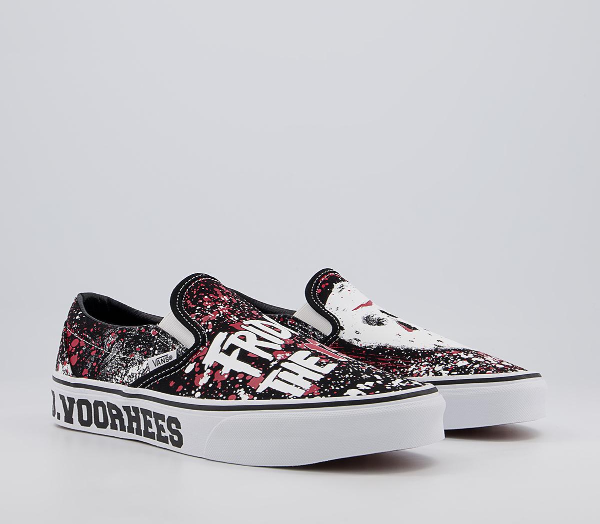 Vans Classic Slip On Trainers Vans Classic Slip On Trainers Friday 13th