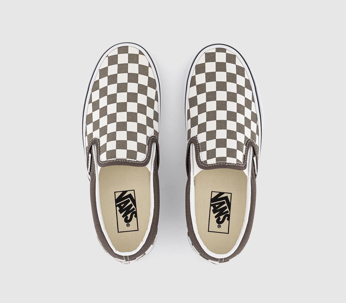 Vans Vans Classic Slip On Trainers Color Theory Checkerboard Bungee ...