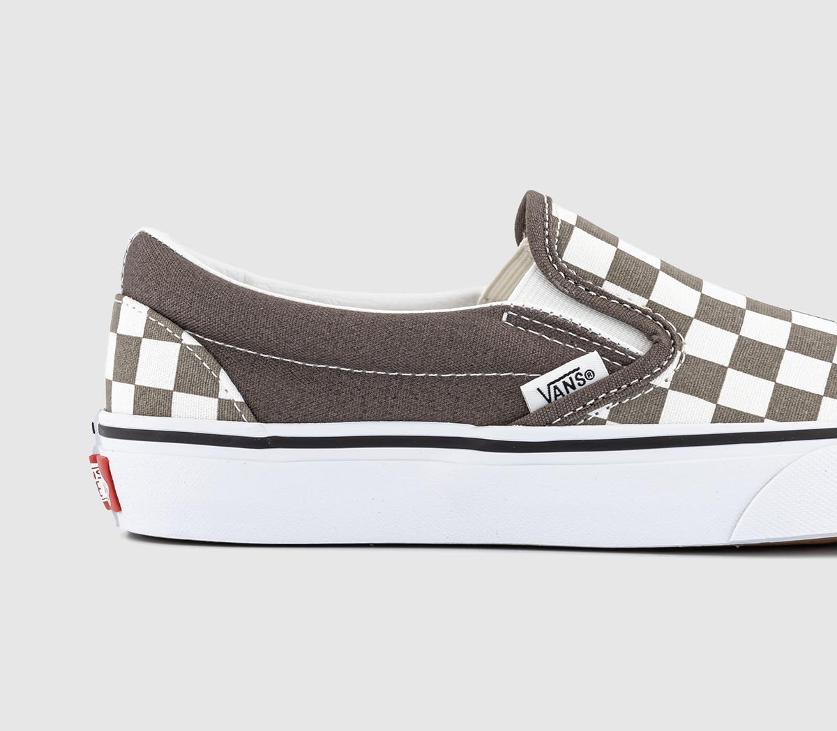 Vans Vans Classic Slip On Trainers Color Theory Checkerboard Bungee ...