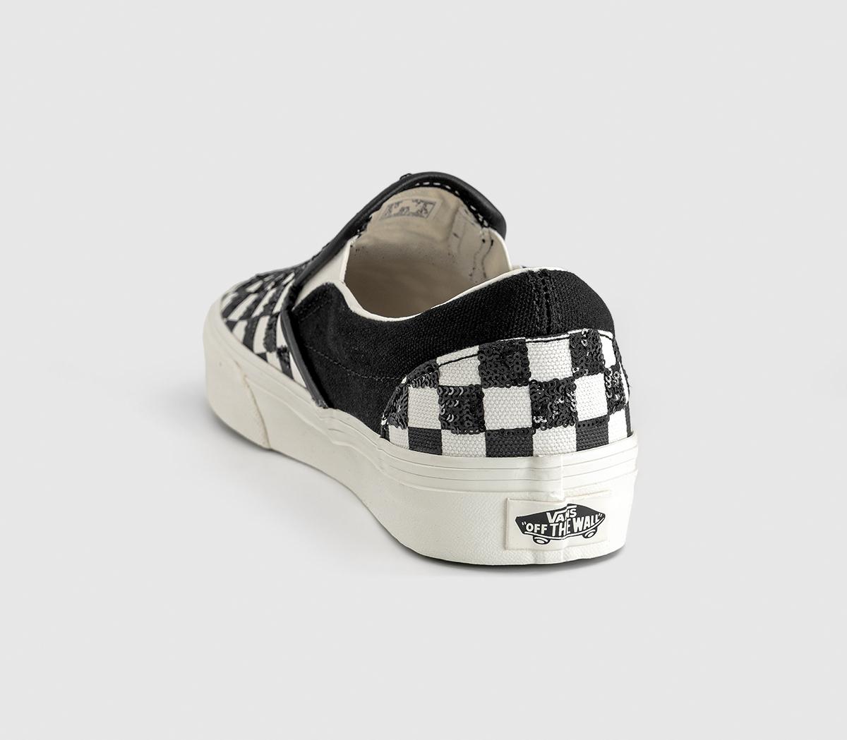 VansVans Classic Slip On TrainersBeaded Checkerboard