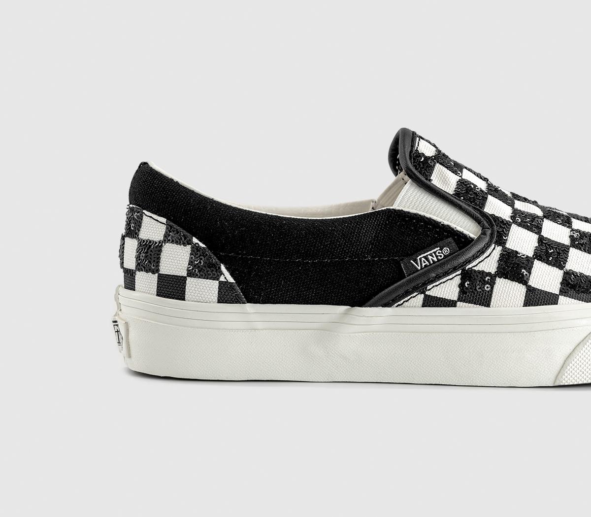 VansVans Classic Slip On TrainersBeaded Checkerboard