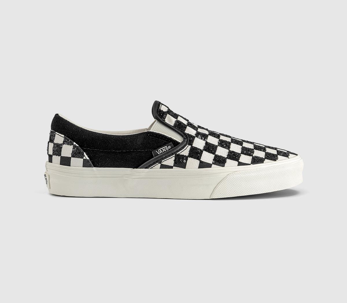 VansVans Classic Slip On TrainersBeaded Checkerboard