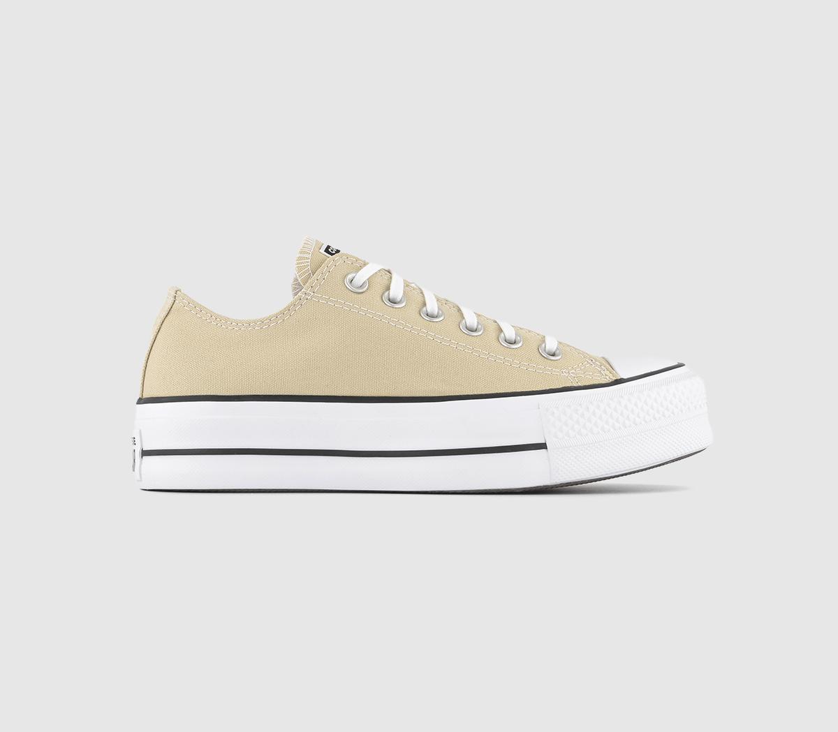 Converse all star shop low platform trainers