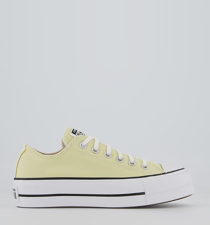 converse pastel yellow