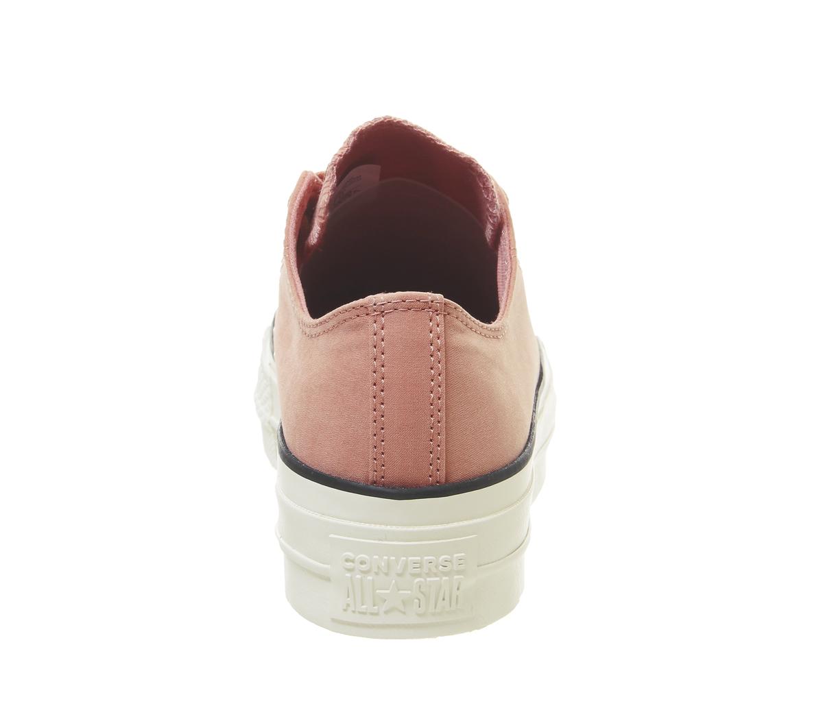 ConverseAll Star Low Platform TrainersPink Blush Black Egret Exclusive