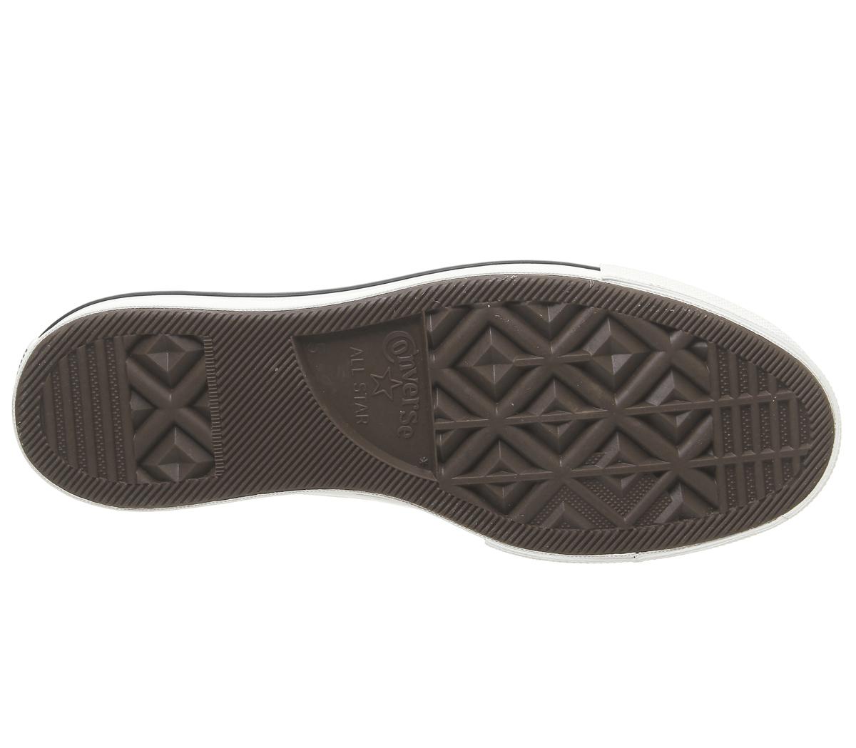 ConverseAll Star Low Platform TrainersRhubarb White Black