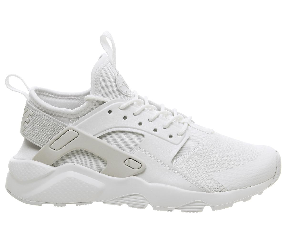 NikeHuarache Ultra Gs TrainersWhite White Vast Grey
