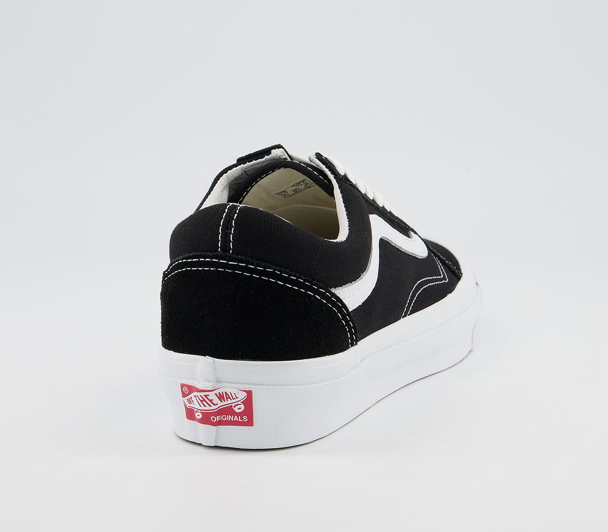 Vans Vault Og Old Skool Lx Trainers Vans Vault Og Old Skool Lx Trainers Black True White