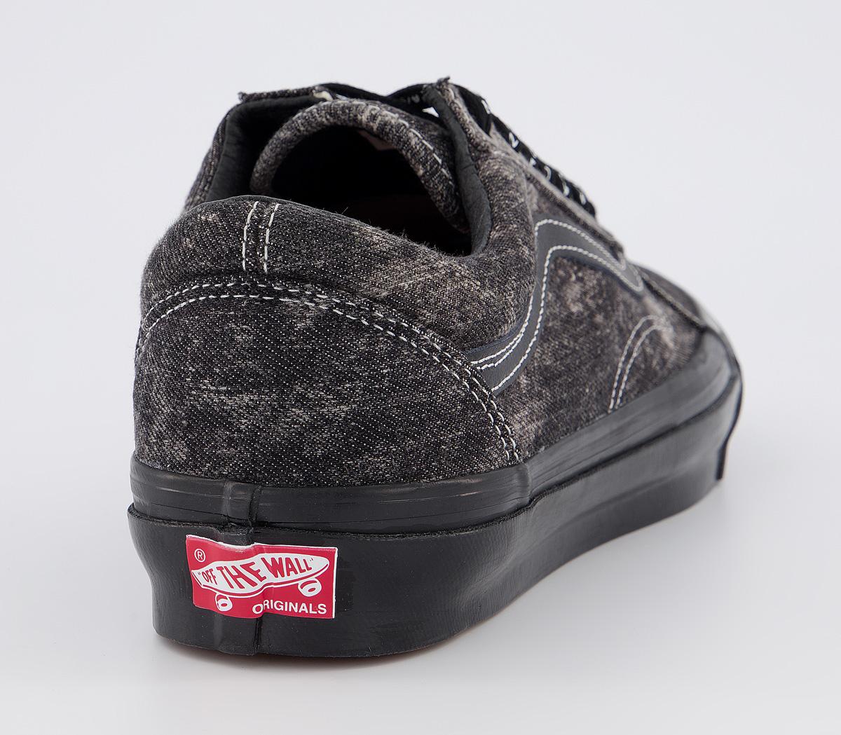 Vans VaultOg Old Skool Lx TrainersJg Acid Wash Denim