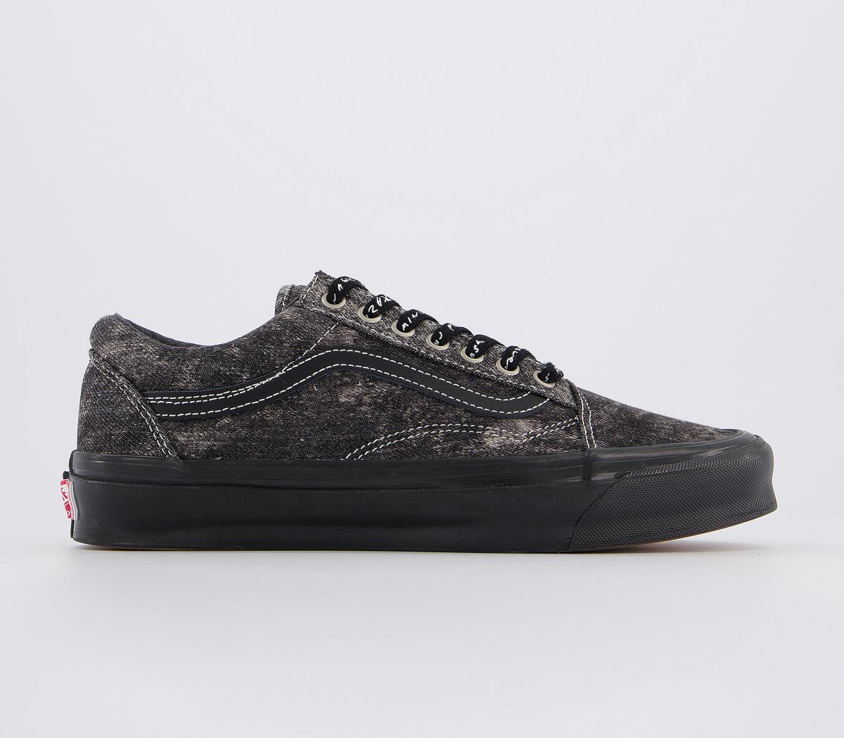 Vans old skool deals acid wash denim