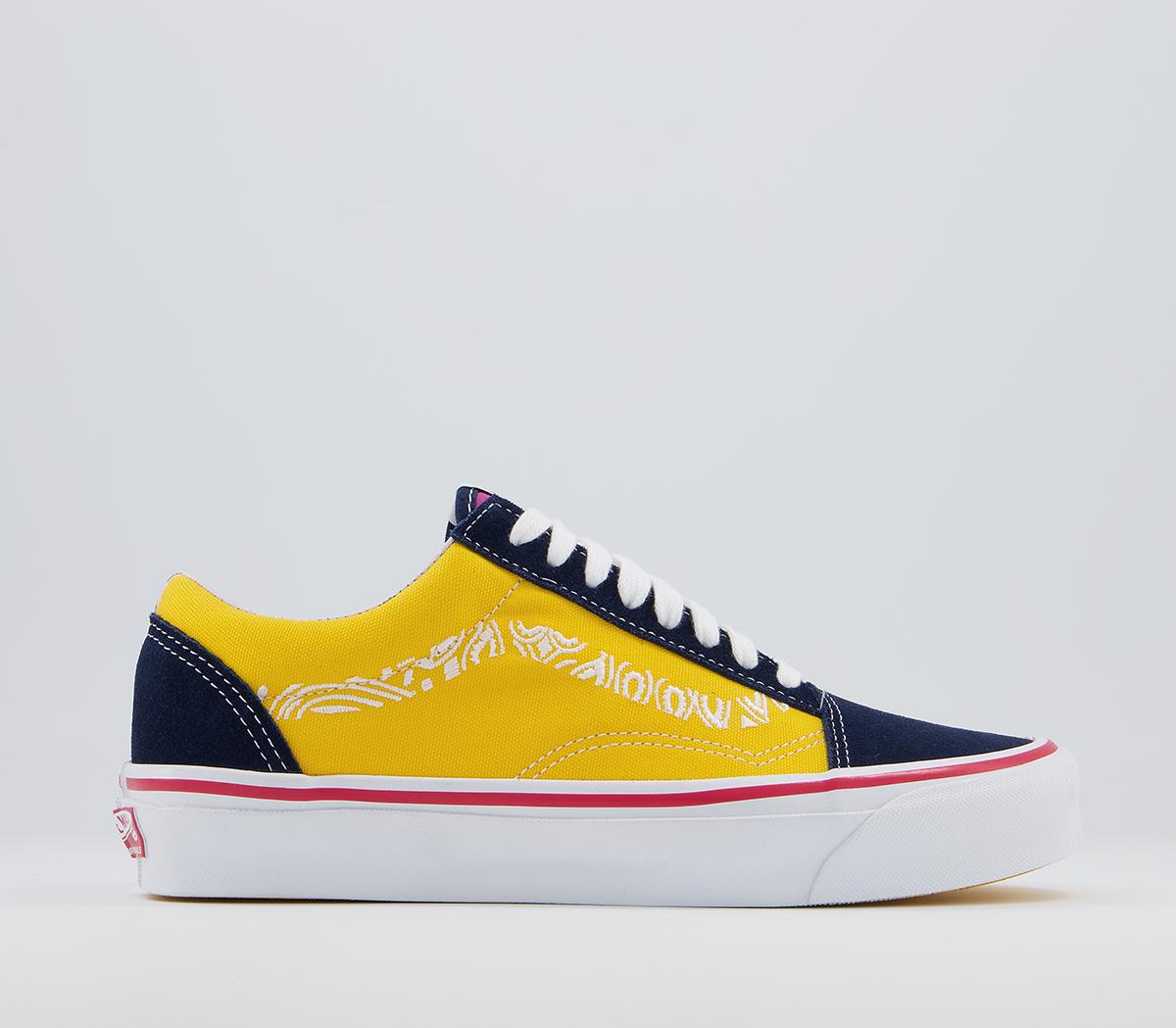 Vans VaultOg Old Skool Lx Trainers Vans VaultOg Old Skool Lx TrainersBedwin Bandana Multi Blue