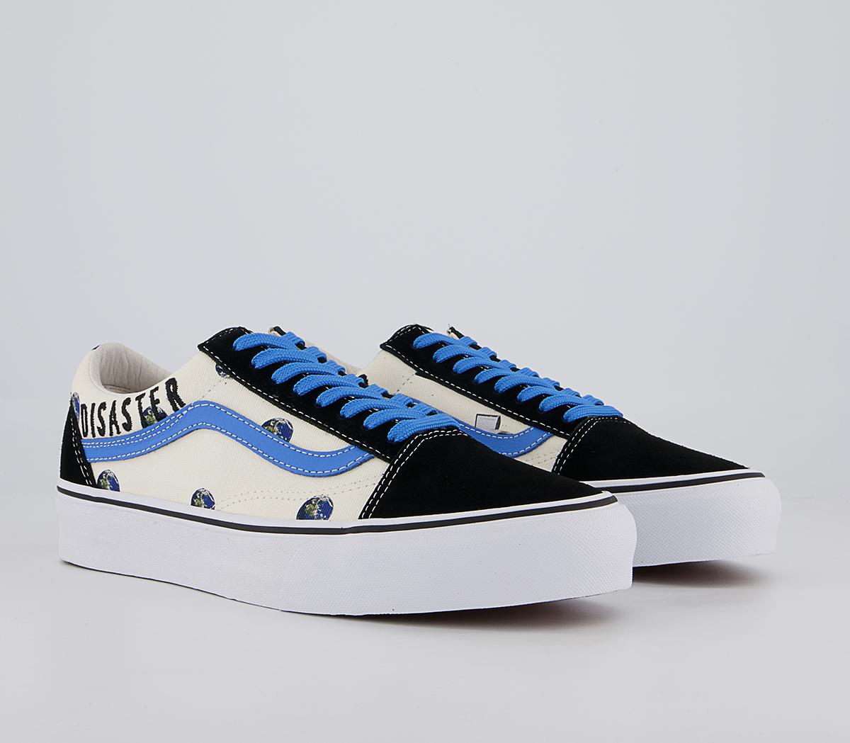 Vans Vault Og Old Skool Lx Trainers Vans Vault Og Old Skool Lx Trainers Cali Thornhill Black Blue