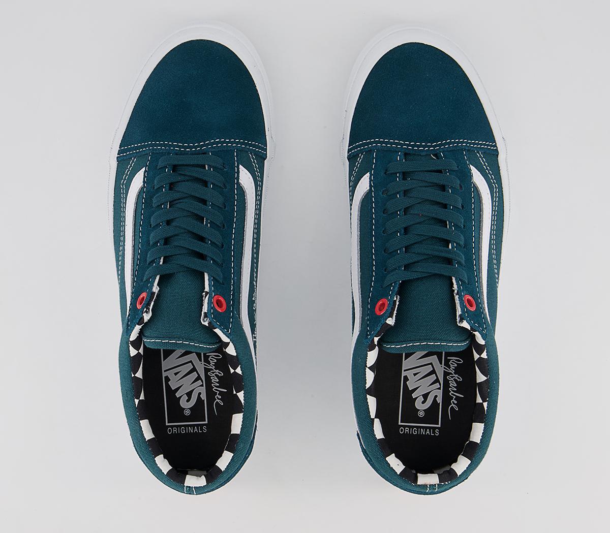 Vans Vault Og Old Skool Lx Trainers Vans Vault Og Old Skool Lx Trainers Ray Barbee Lieca Teal