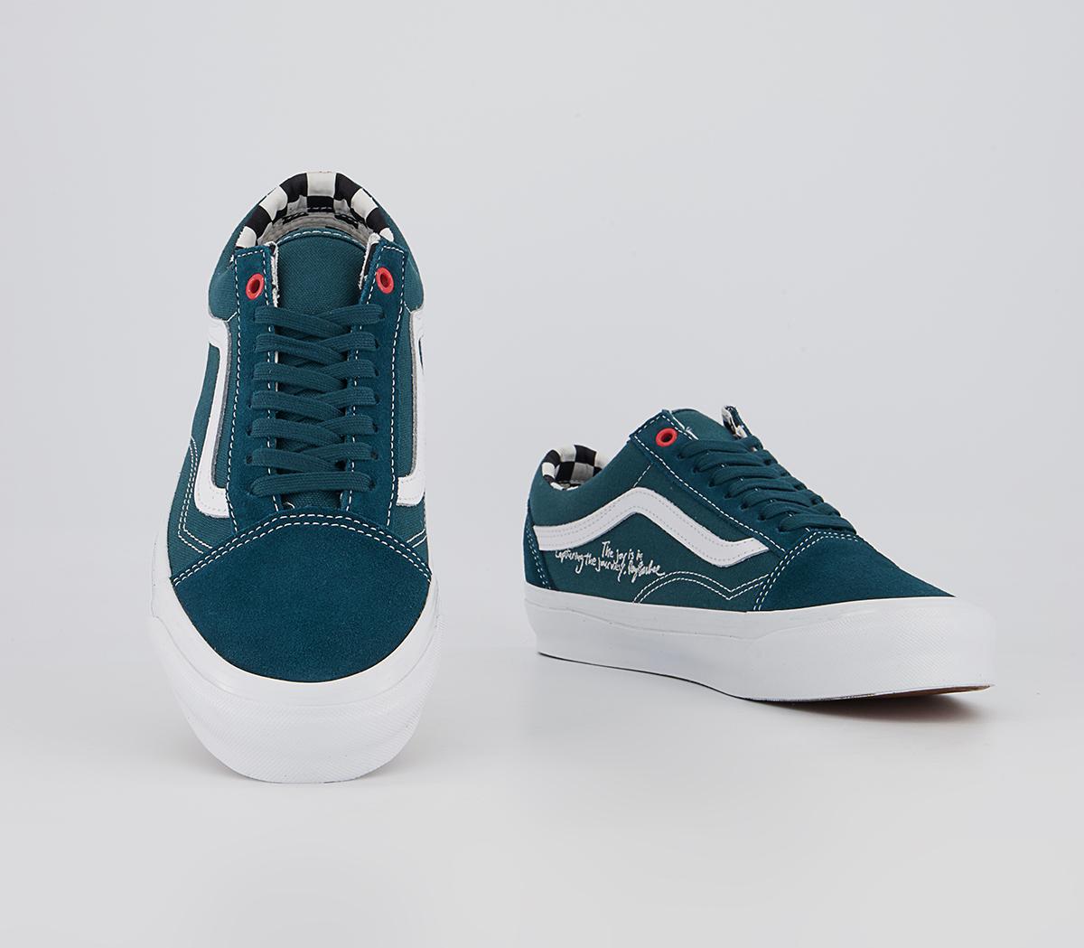 Vans Vault Og Old Skool Lx Trainers Vans Vault Og Old Skool Lx Trainers Ray Barbee Lieca Teal