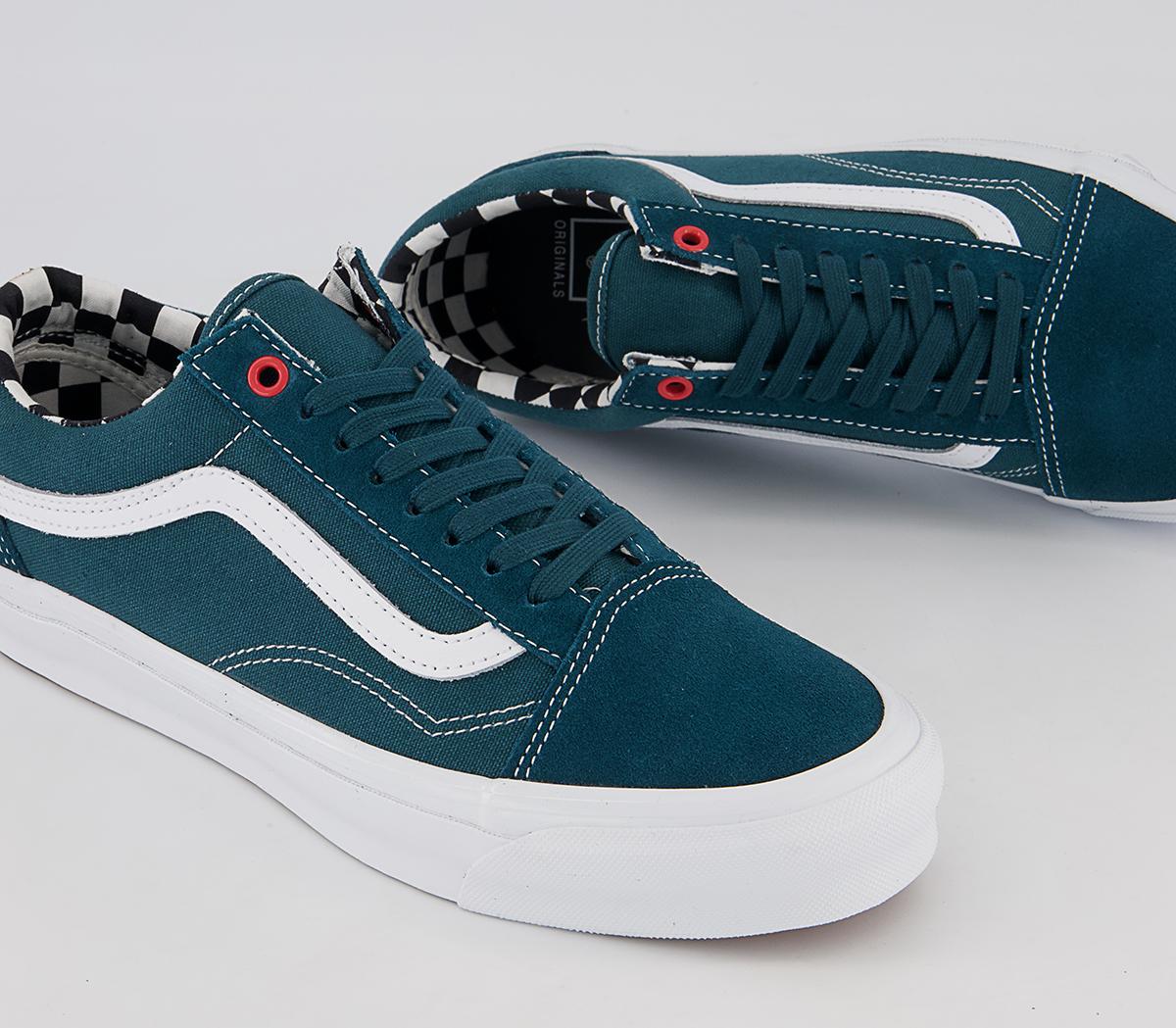 Vans Vault Og Old Skool Lx Trainers Vans Vault Og Old Skool Lx Trainers Ray Barbee Lieca Teal