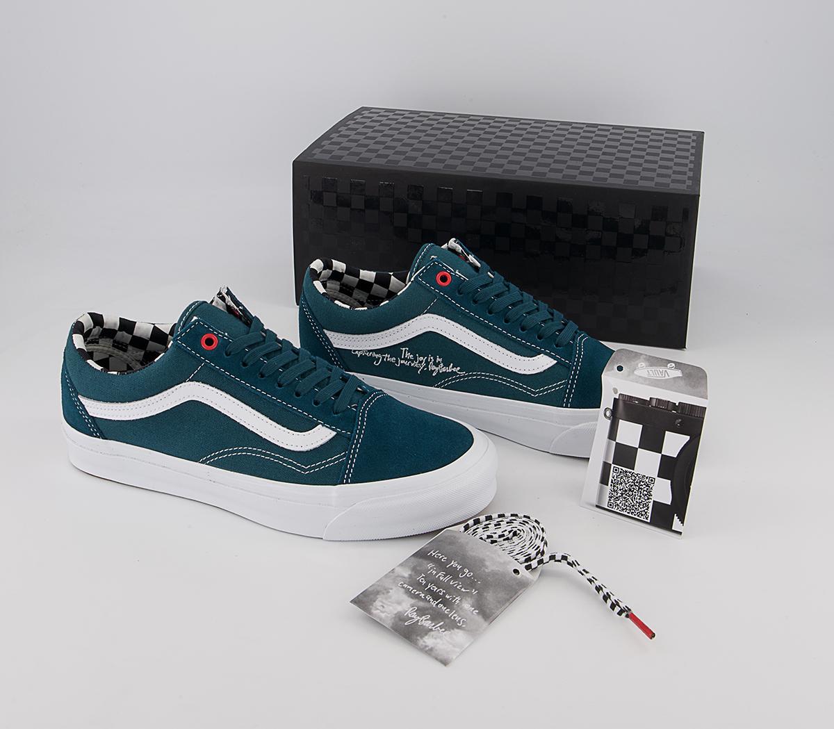 Vans Vault Og Old Skool Lx Trainers Vans Vault Og Old Skool Lx Trainers Ray Barbee Lieca Teal