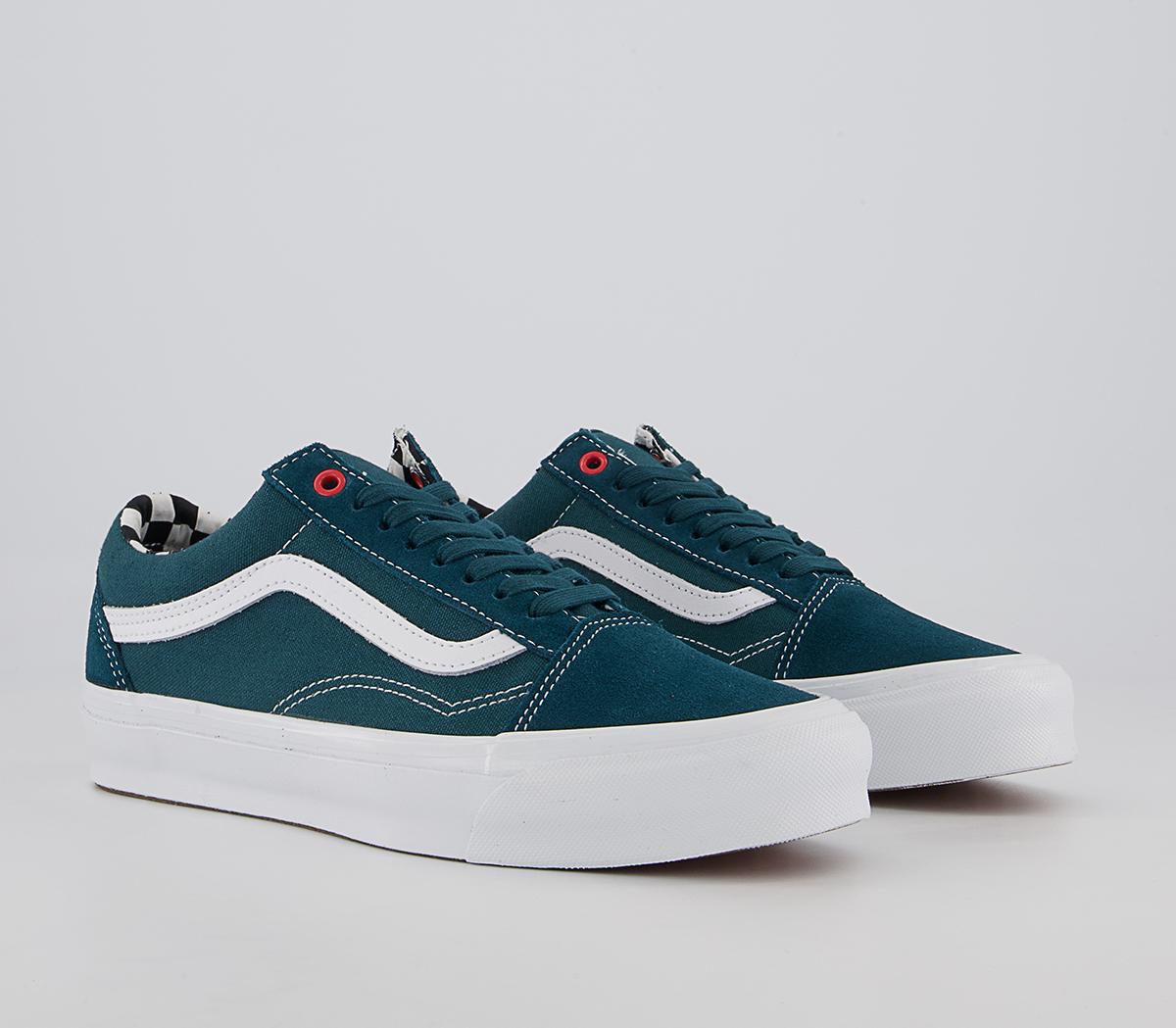 Vans Vault Og Old Skool Lx Trainers Vans Vault Og Old Skool Lx Trainers Ray Barbee Lieca Teal
