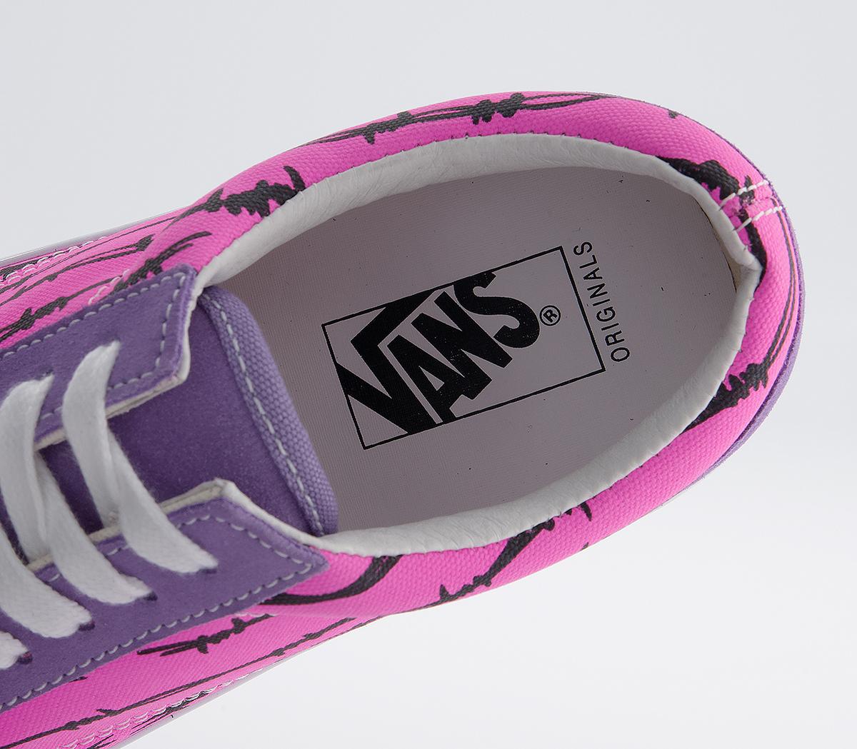 Vans Vault Og Old Skool Lx Trainers Vans Vault Og Old Skool Lx Trainers Barbed Wire Chalk Violet Sugar Plum