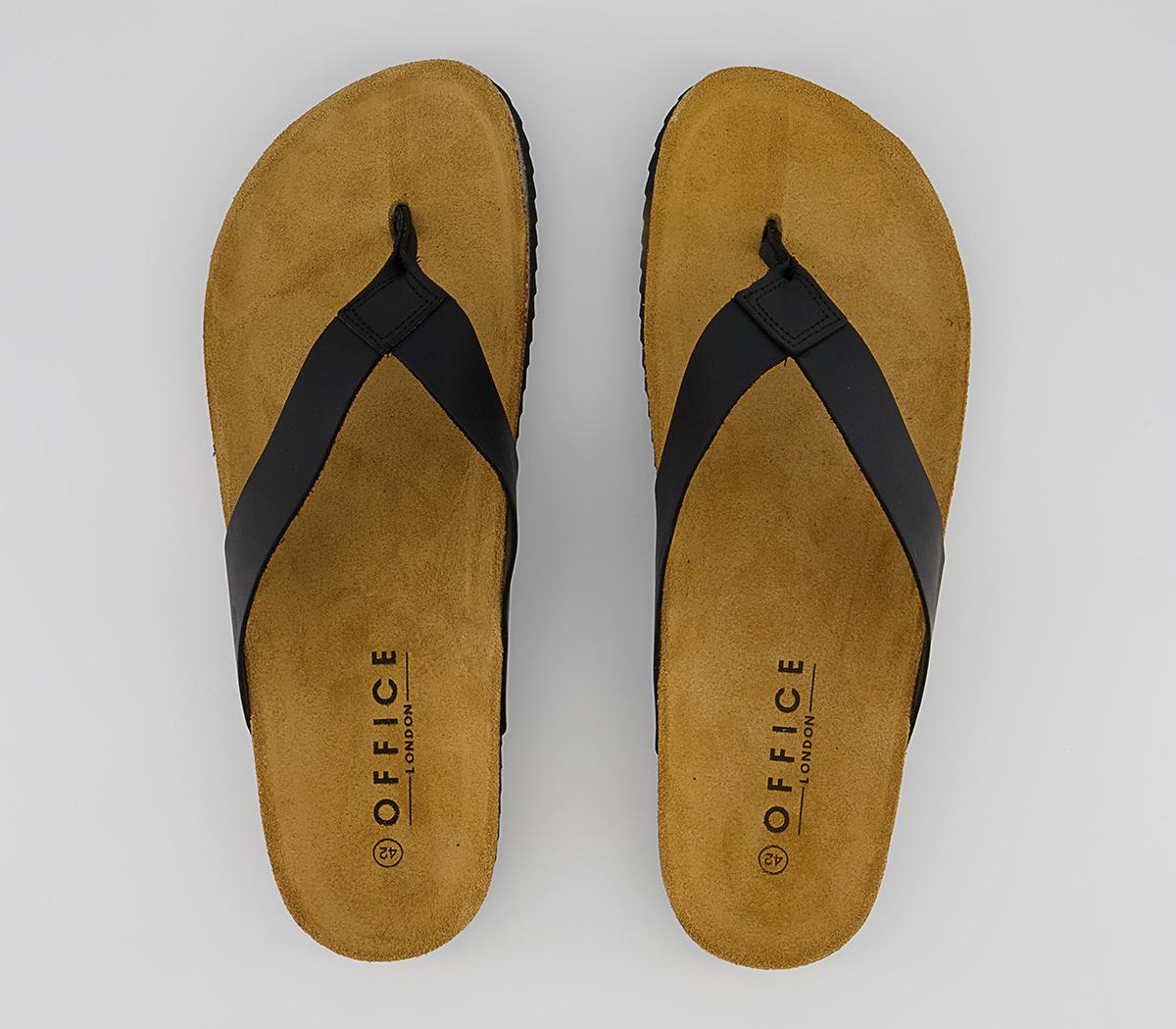 Office Darwin Thong Sandals Office Darwin Thong Sandals Black
