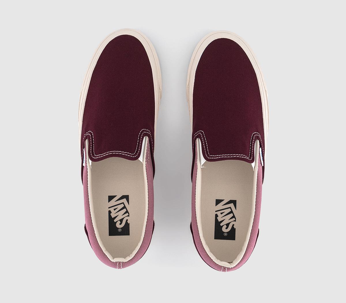 VansSlip On 98 Reissue Trainers VansSlip On 98 Reissue TrainersLx Bmx Maroon Pink