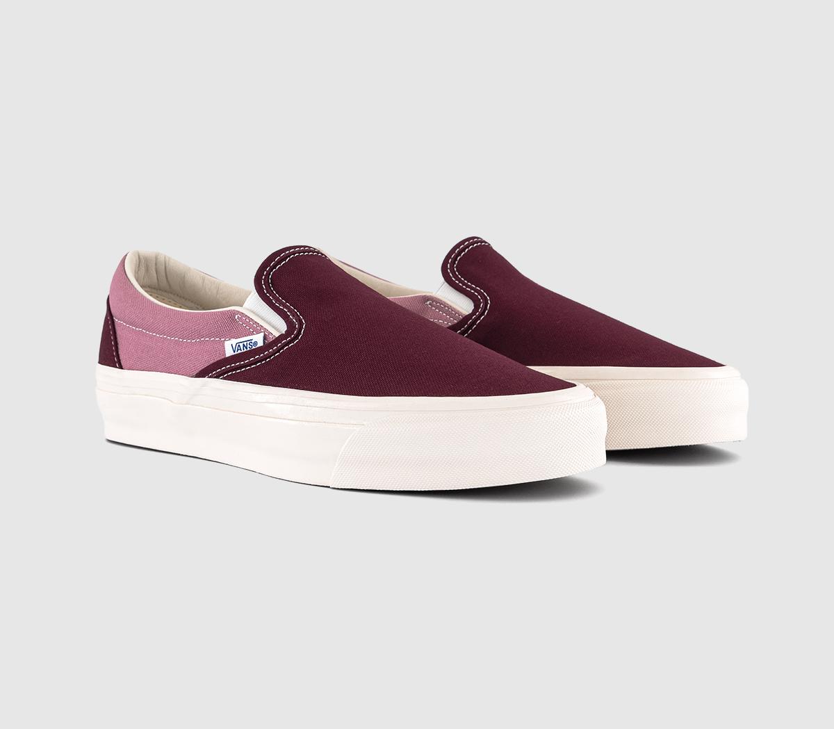 VansSlip On 98 Reissue Trainers VansSlip On 98 Reissue TrainersLx Bmx Maroon Pink