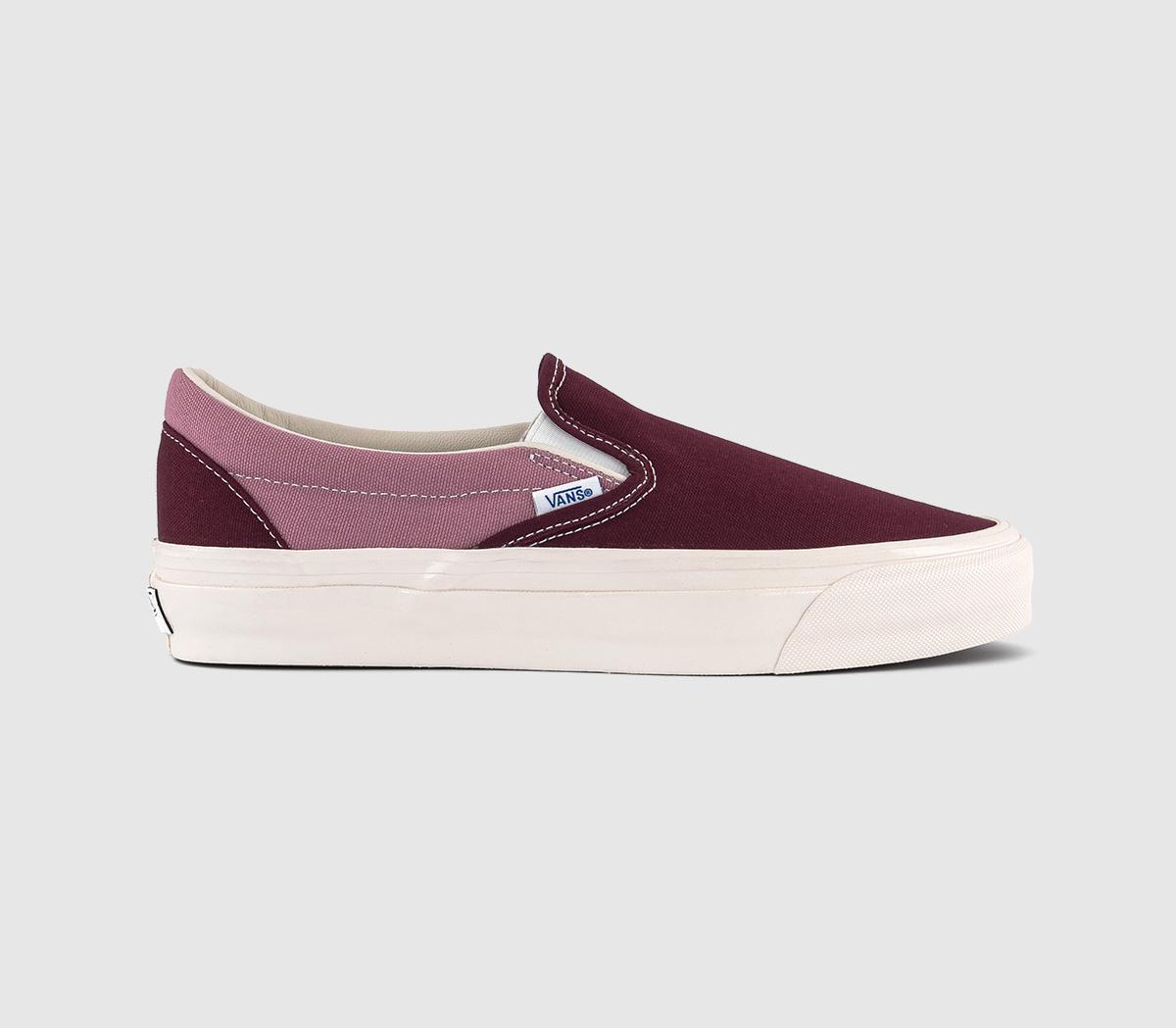 Pink and red vans online