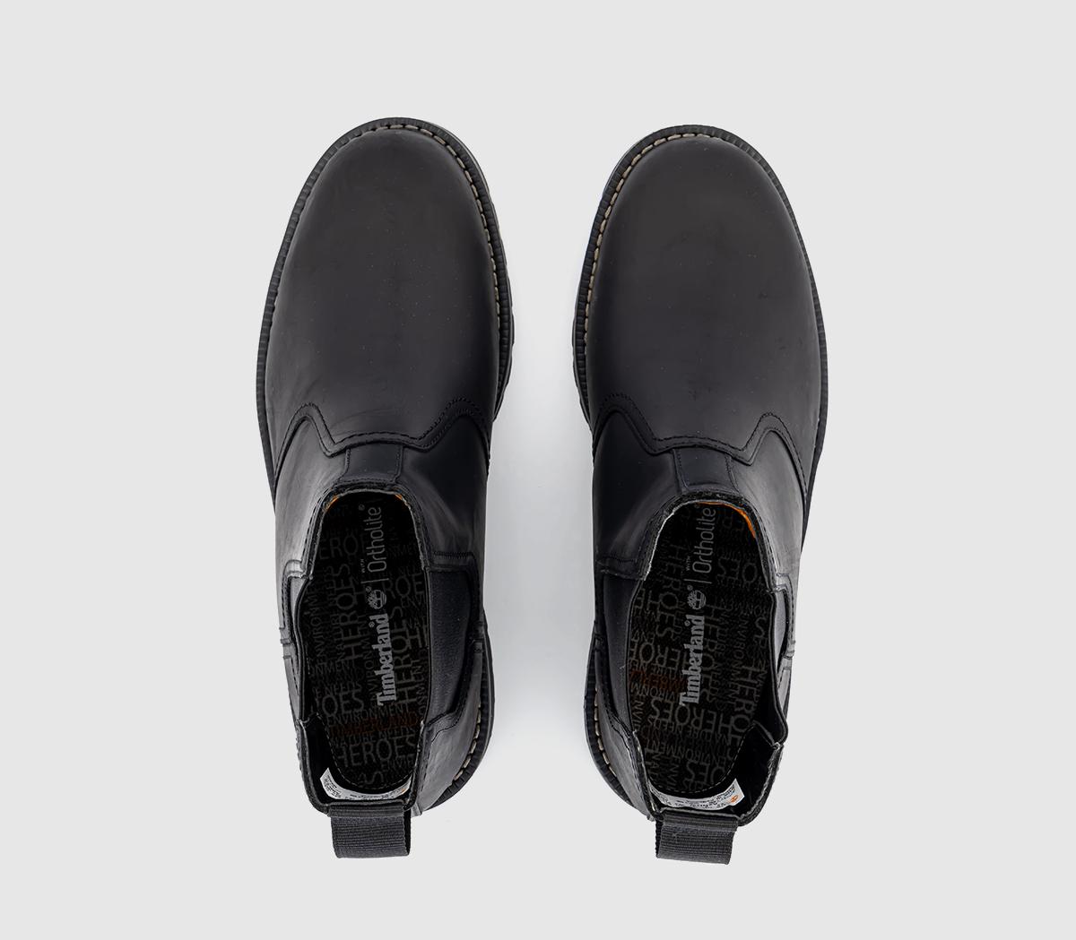 Timberland Larchmont Chelsea Boots Timberland Larchmont Chelsea Boots Black