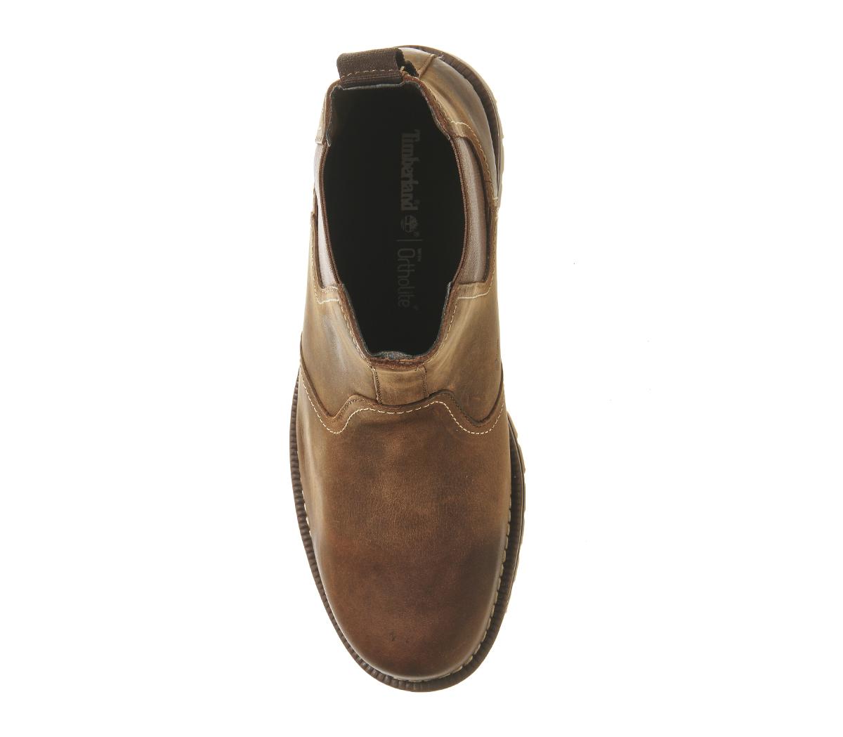 TimberlandLarchmont ChelseaOakwood Nubuck Leather