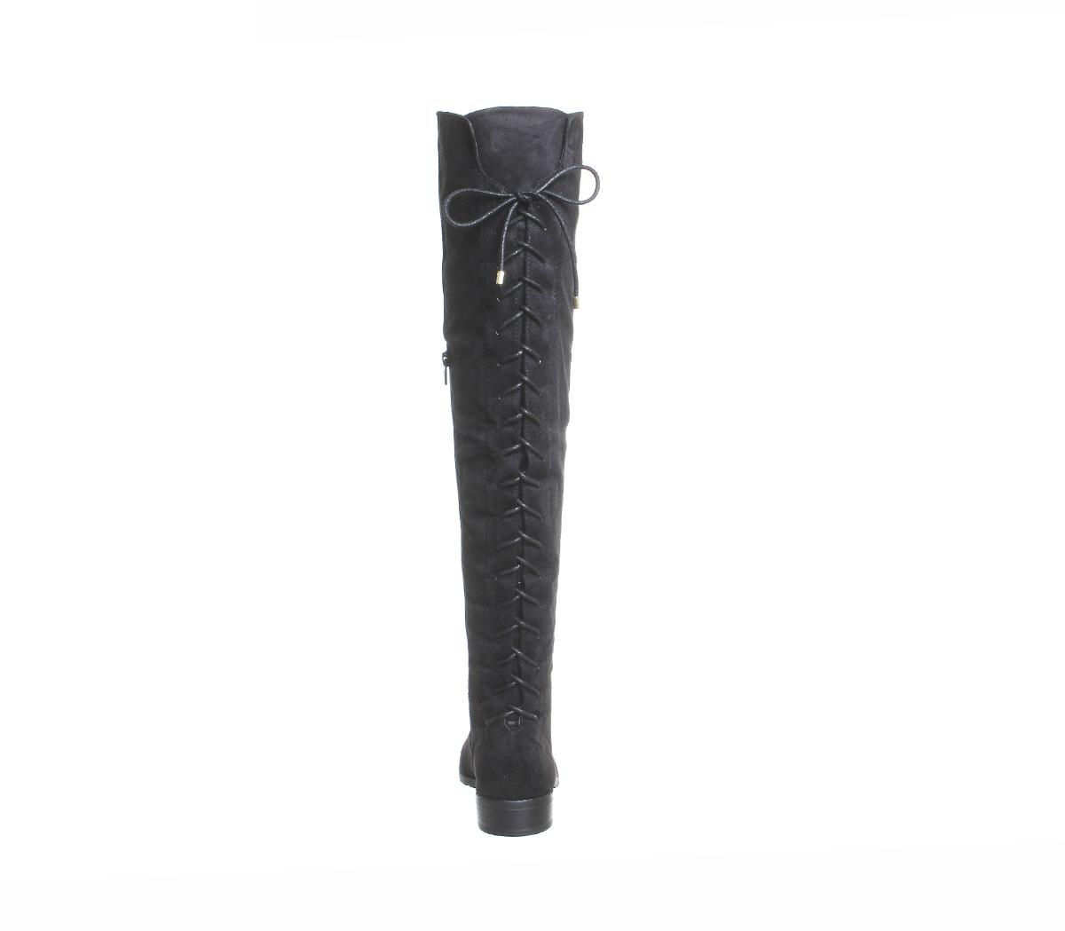 OFFICEKnockout Over The Knee BootsBlack