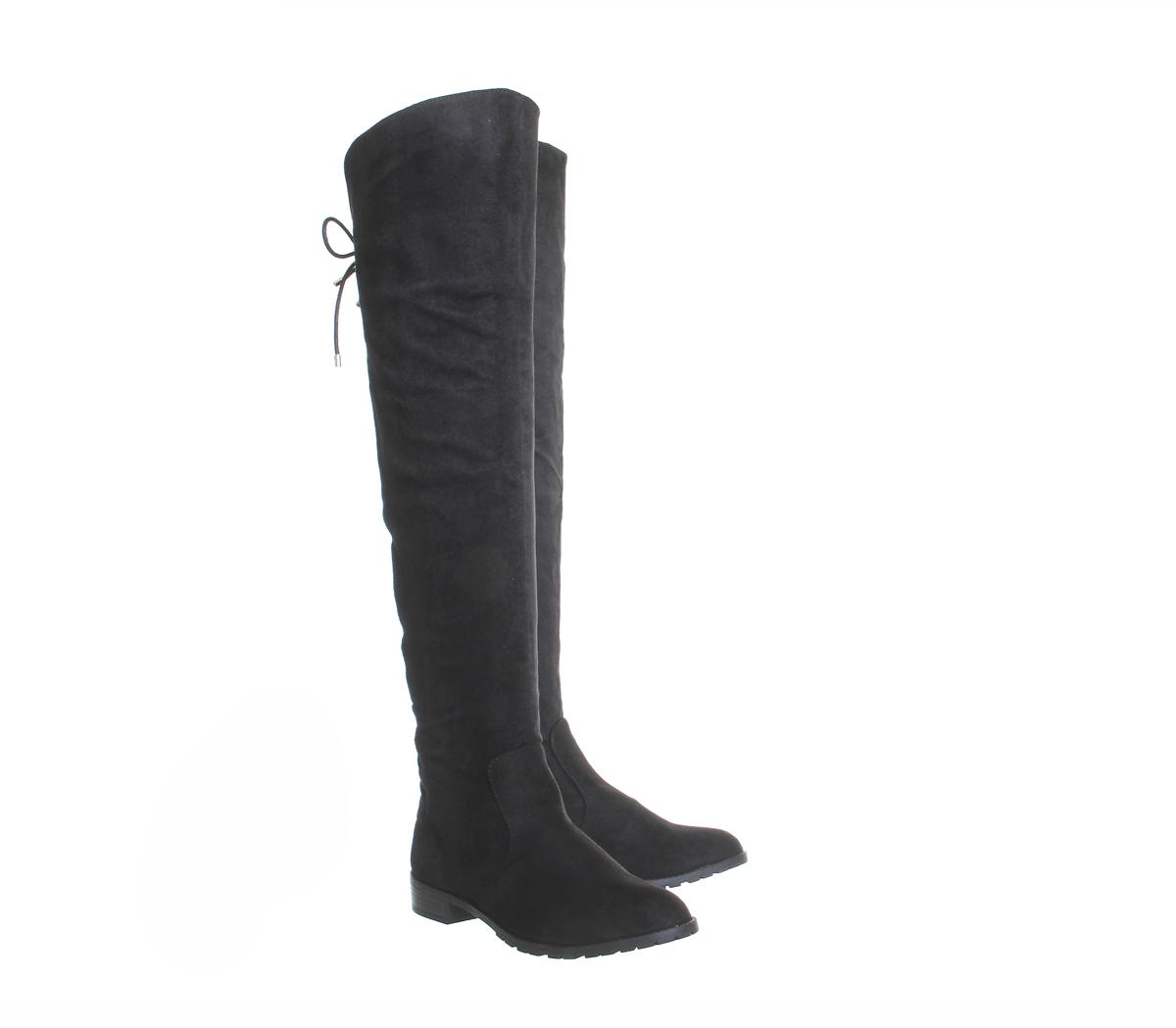 OFFICEKnockout Over The Knee BootsBlack