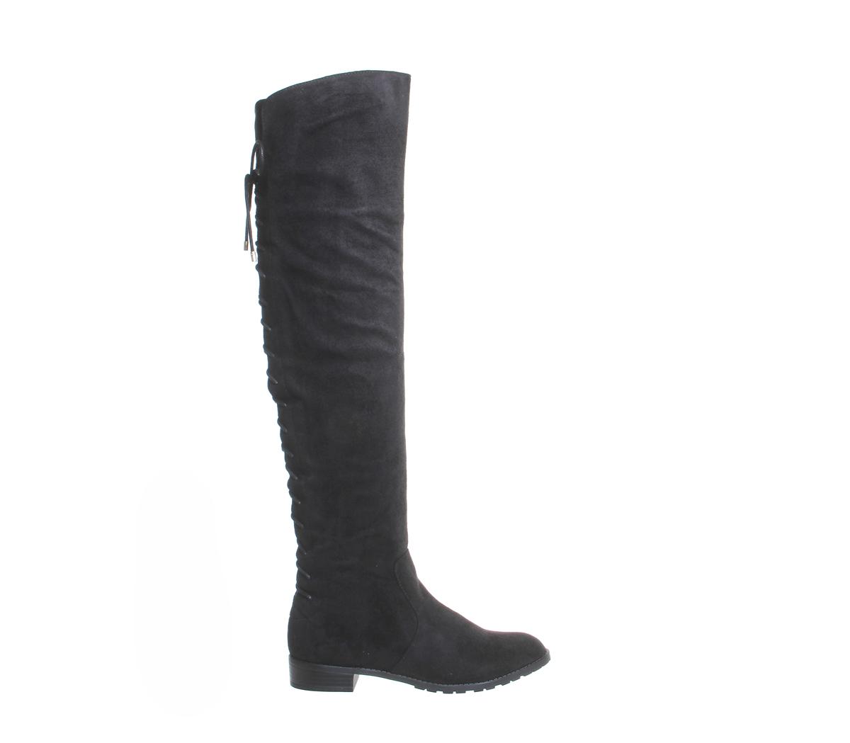 OFFICEKnockout Over The Knee BootsBlack