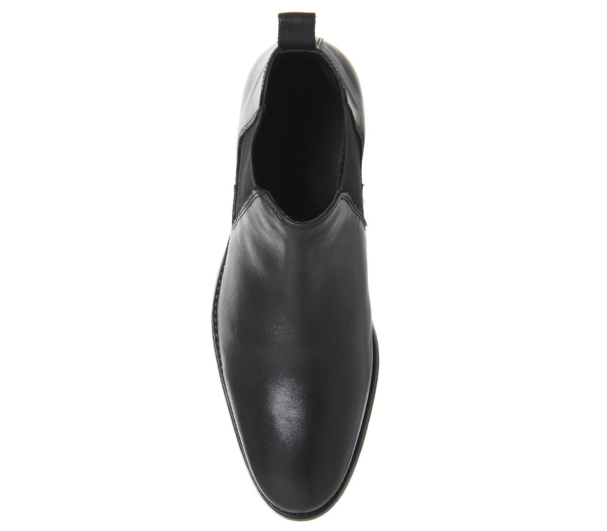 OFFICEExit Chelsea Boots OFFICEExit Chelsea BootsBlack Leather
