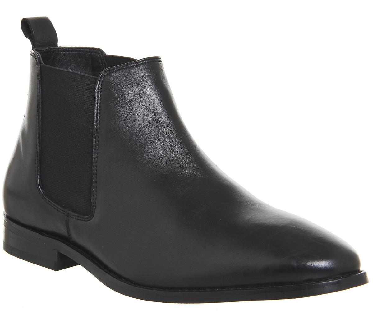 OFFICEExit Chelsea Boots OFFICEExit Chelsea BootsBlack Leather