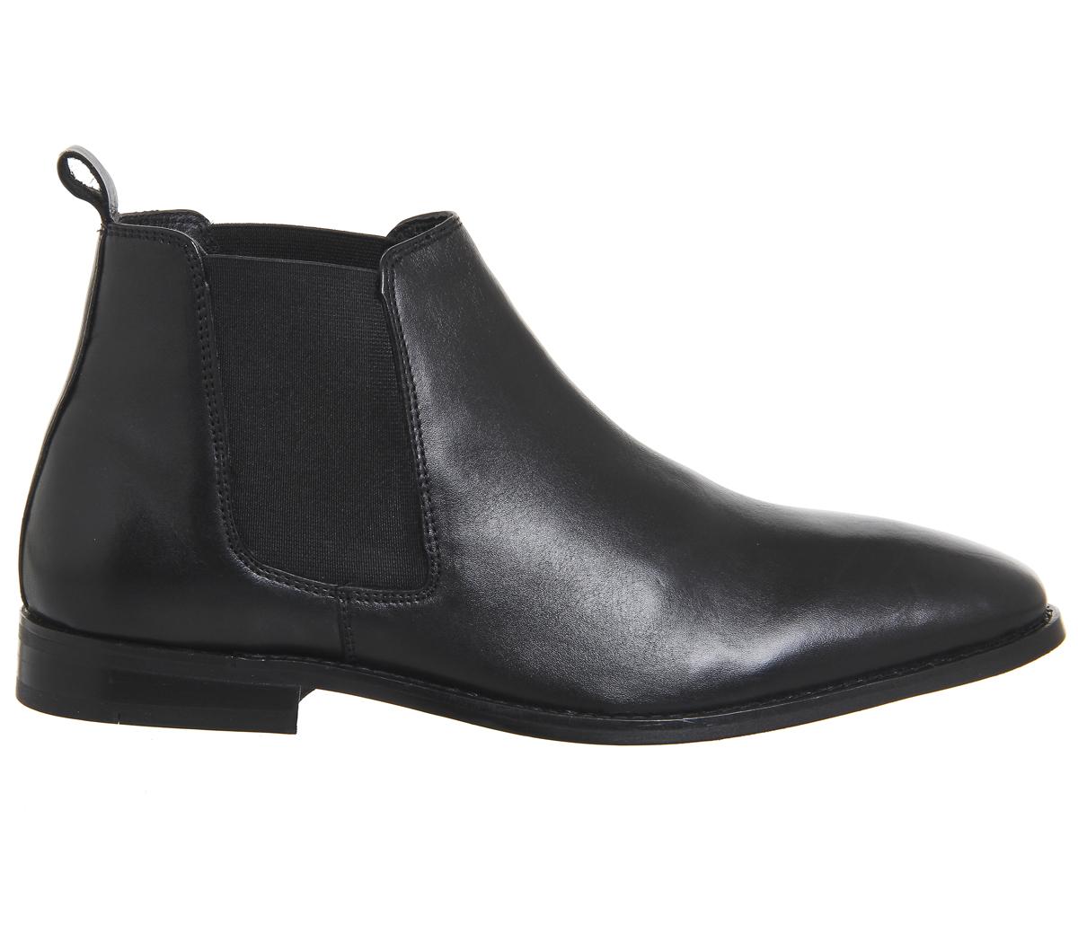 OFFICEExit Chelsea Boots OFFICEExit Chelsea BootsBlack Leather