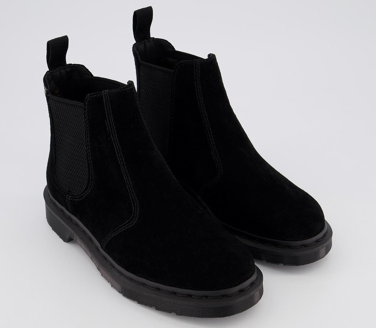 Dr. Martens2976 Chelsea BootMono Black Soft Buck