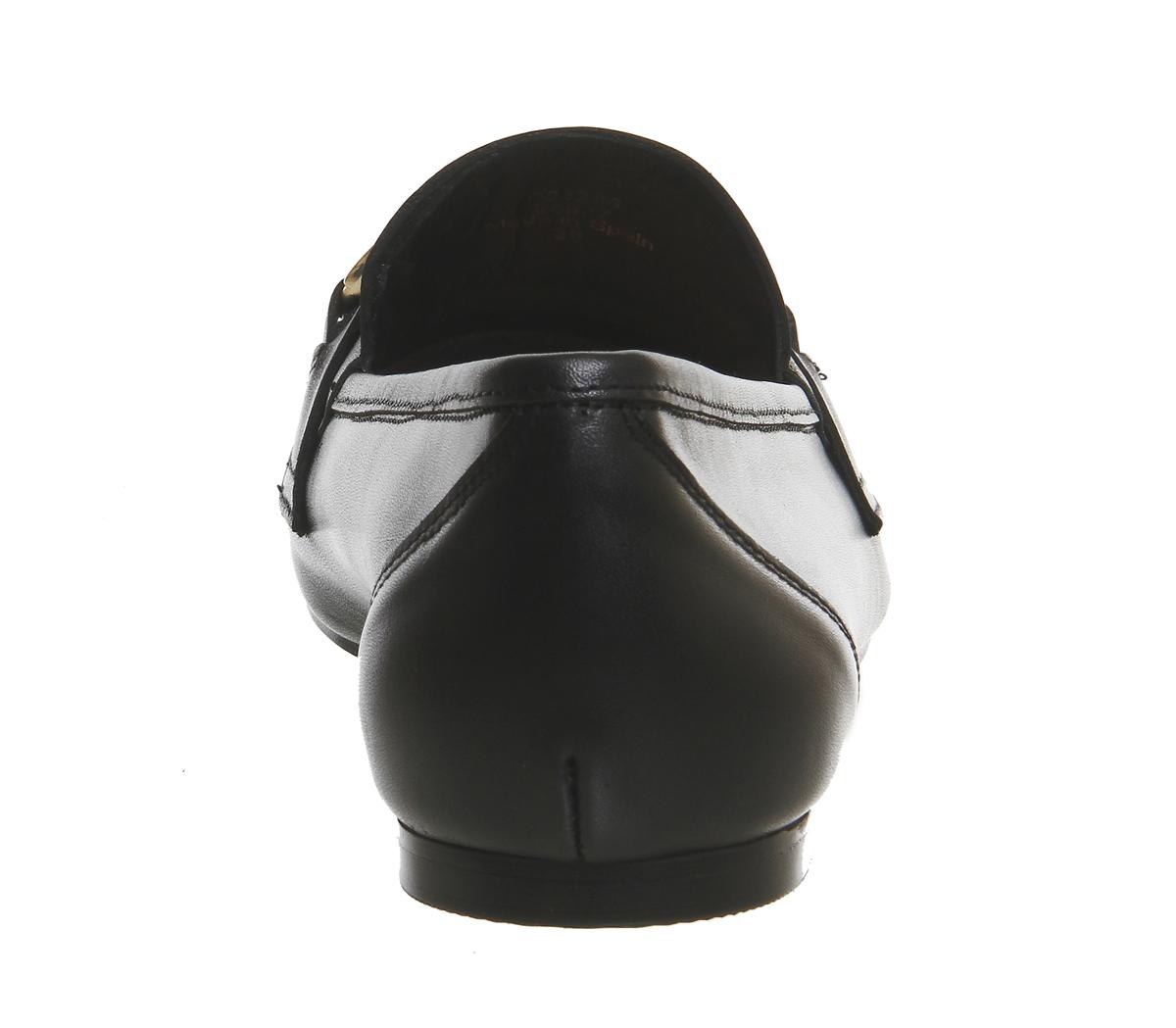 OFFICEDestiny Trim LoaferBlack Leather