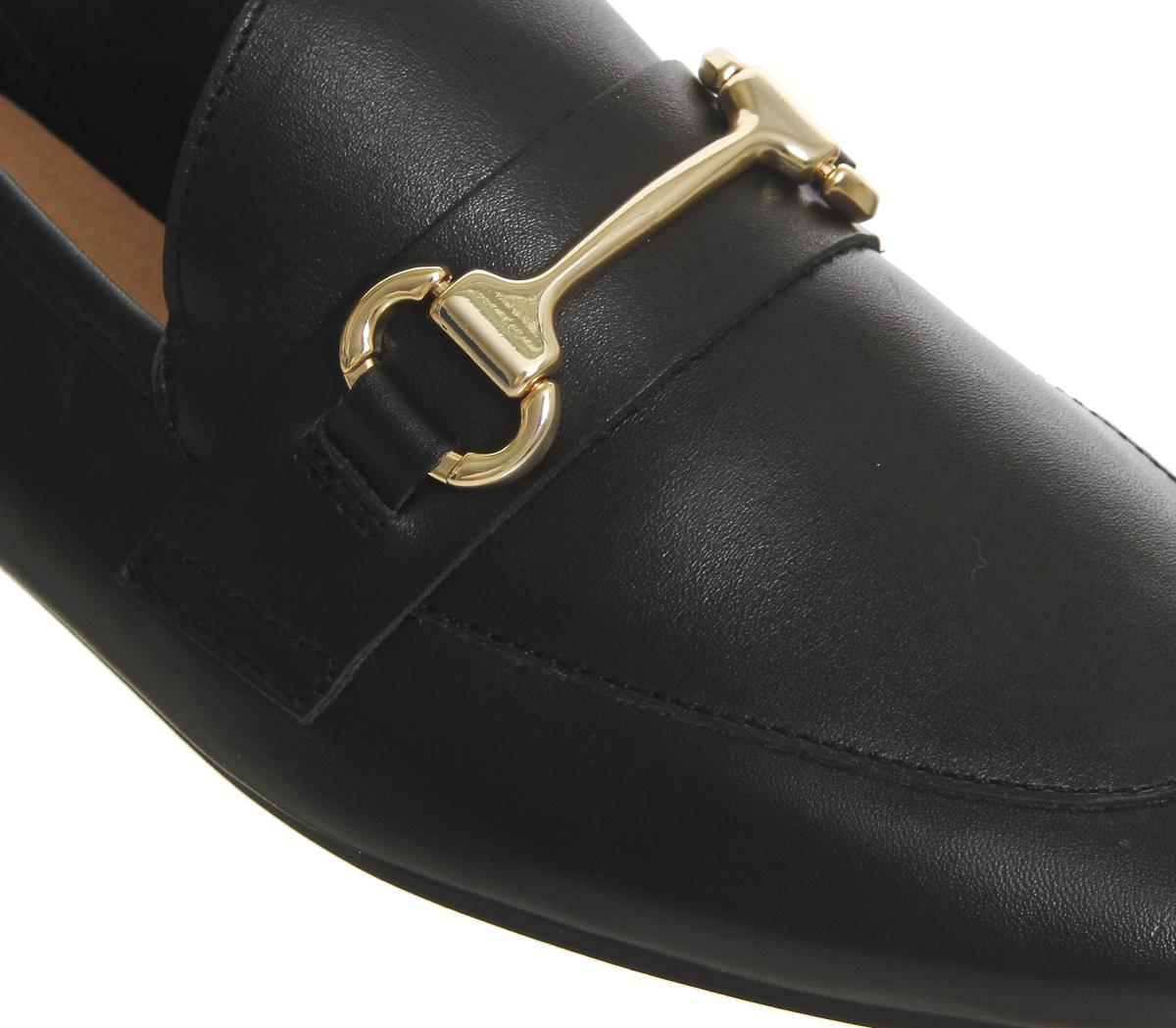 OFFICEDestiny Trim LoaferBlack Leather