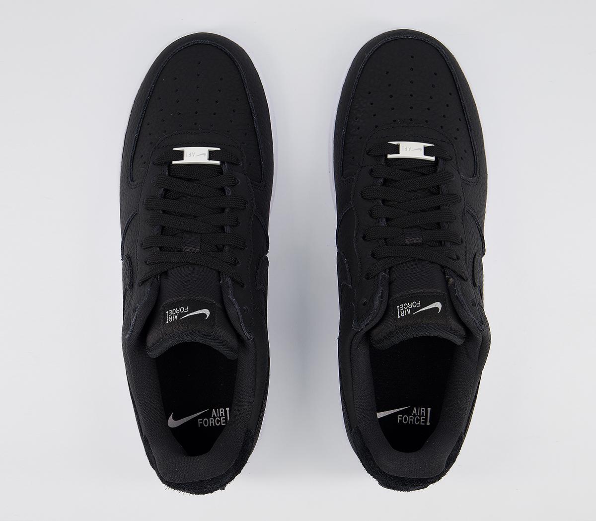 NikeAir Force 1 07 TrainersCraft Black Black White Vast Grey