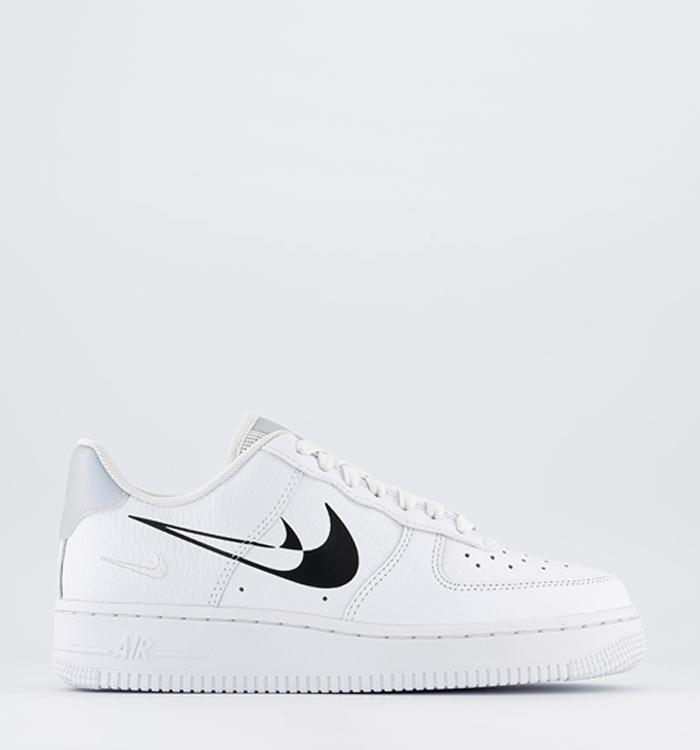 air force 1 black and white womens