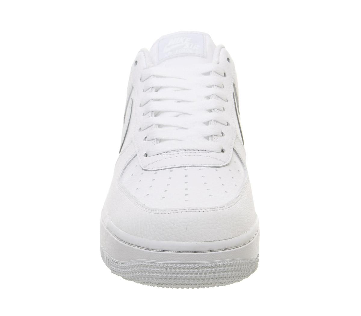 NikeAir Force 1 07White Pure Platinum Metallic Silver