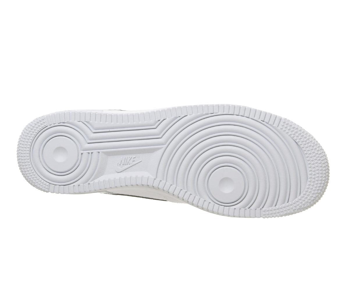 NikeAir Force 1 07White Pure Platinum Metallic Silver